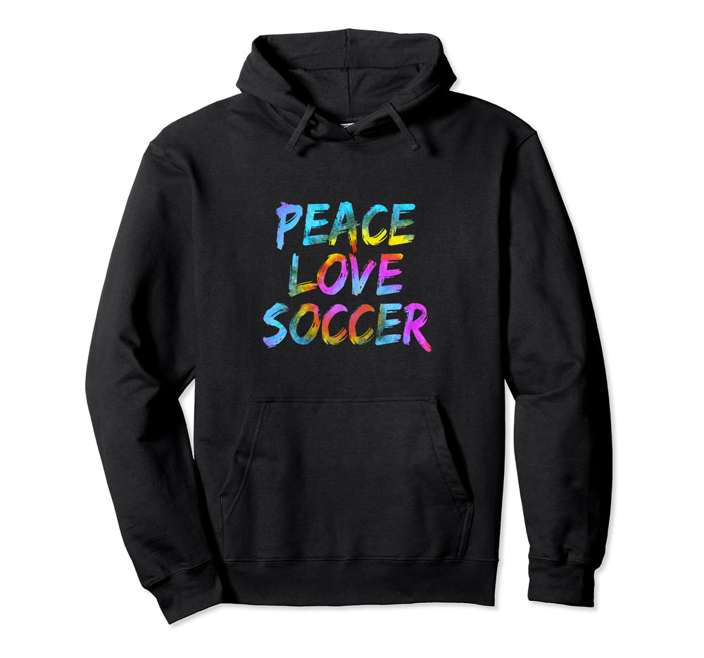 Football Football Player Outfit Peace Hoodie - Minimalist Print Men Women