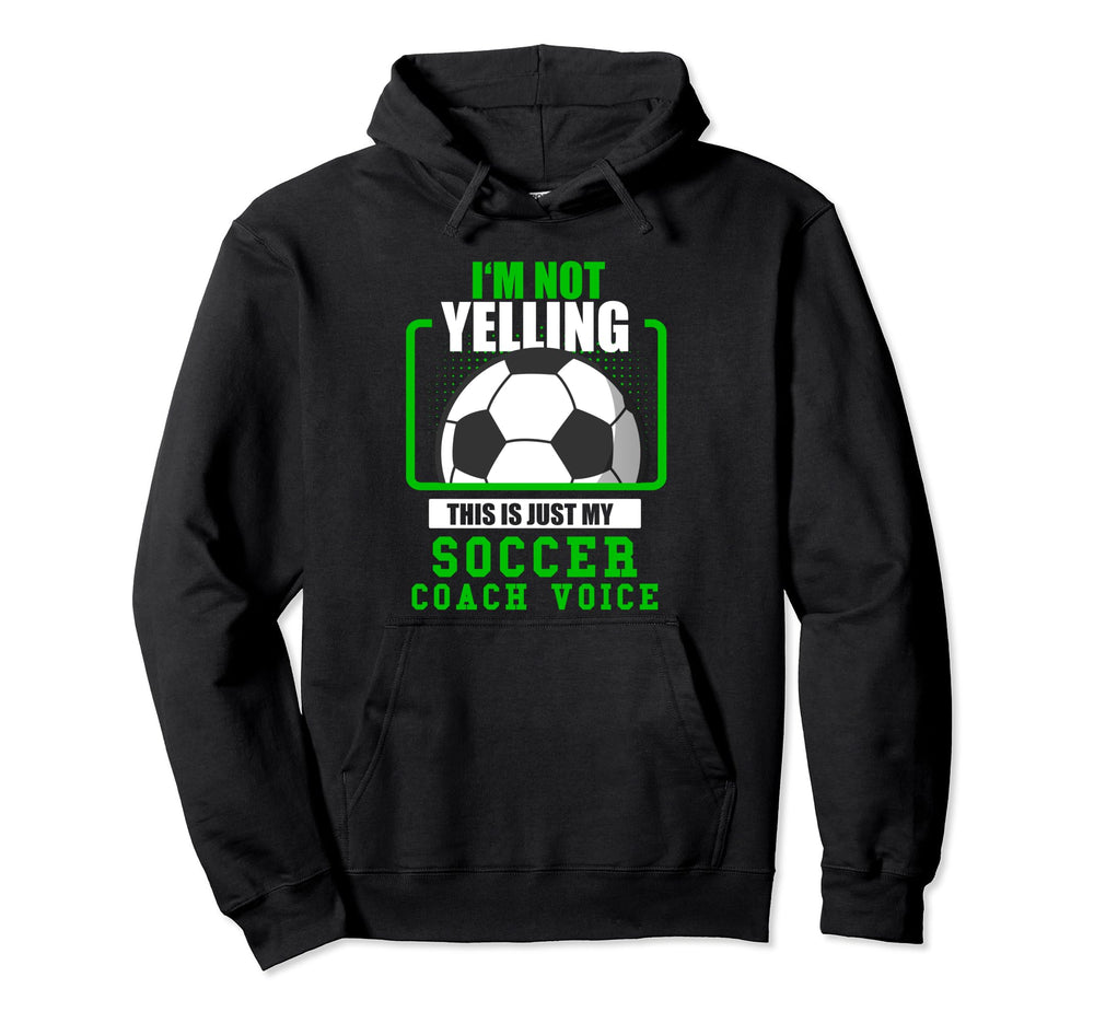 Soccer Coach This Is Just My Soccer Hoodie - Aesthetic Graphic for Adults
