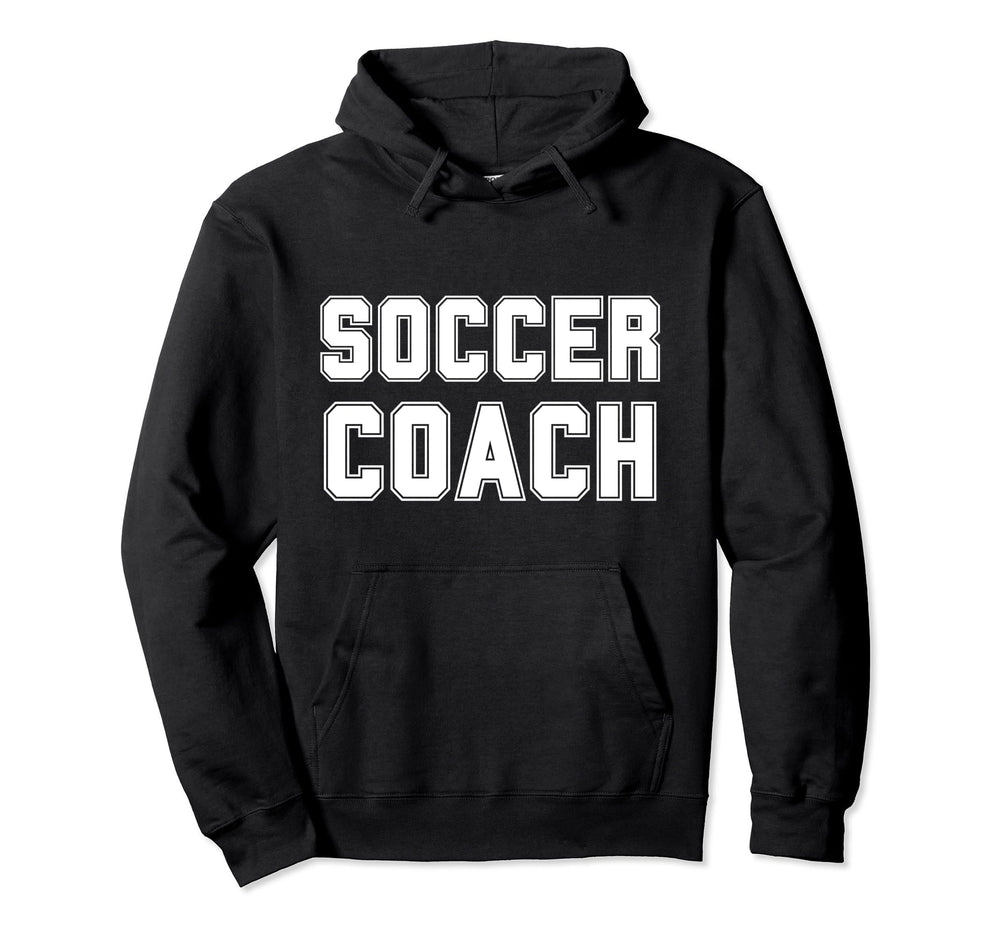 Soccer Coach Soccer Trainer Coaching Hoodie - Graphic Print for Adults