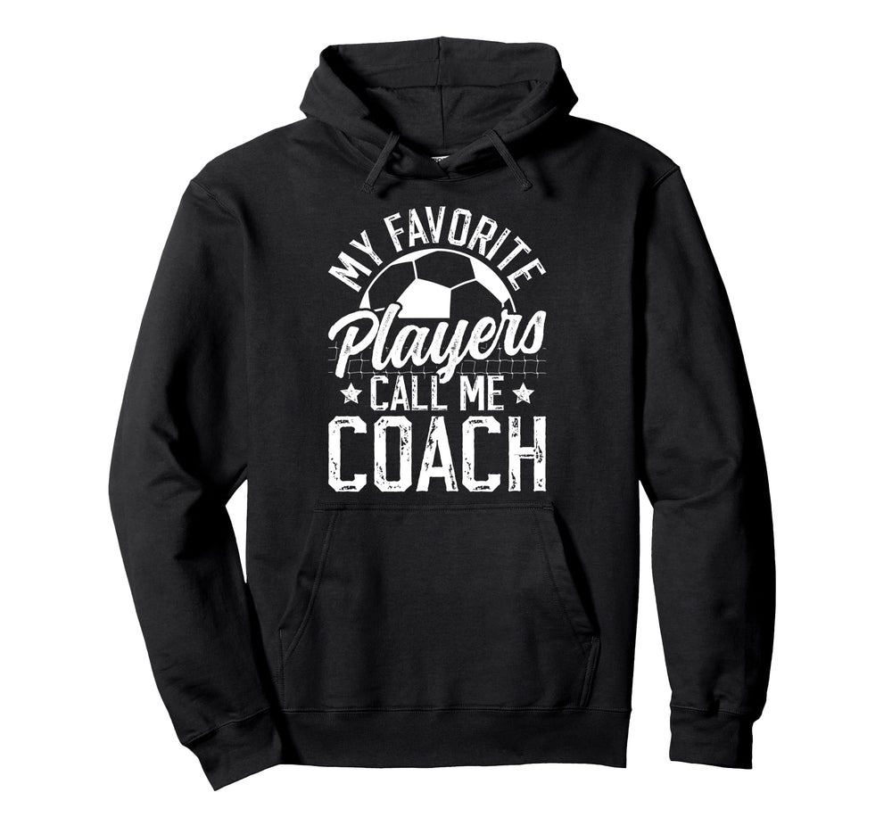 Proud Soccer Coach Soccer Coaching Hoodie - Fun Novelty Design for Adults