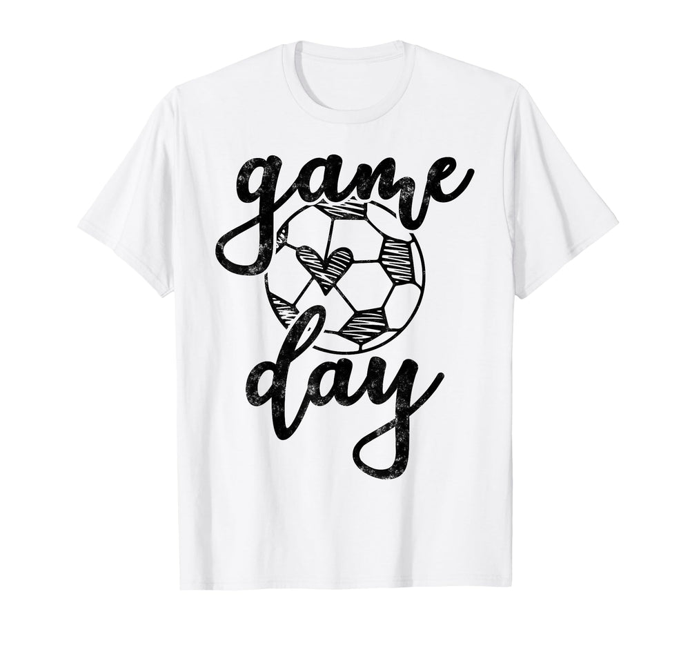 Sports Lover Game Day Soccer Ball T-Shirt - Trendy Graphic Men Women