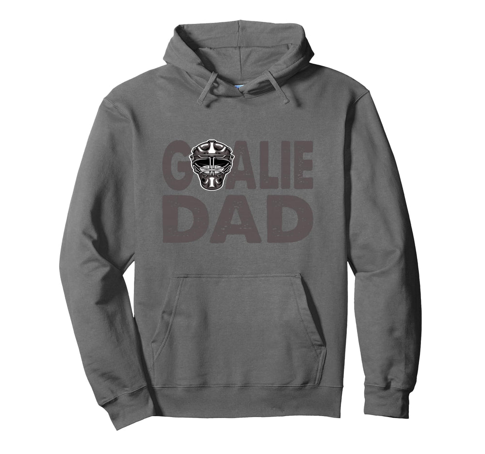 Ice Hockey Goalkeeper Dad Hoodie - Casual Everyday Wear for Adults