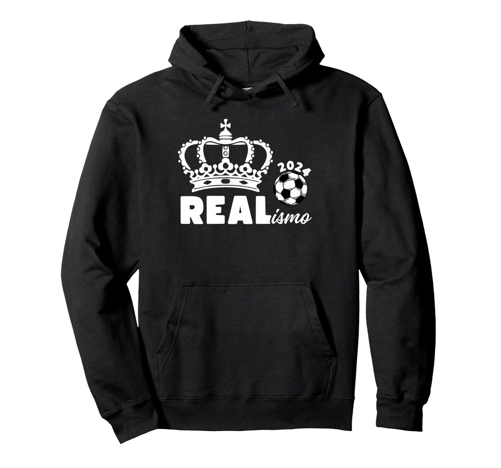 Realismo 2024 Champion Madrid Football L Hoodie - Minimalist Print Unisex