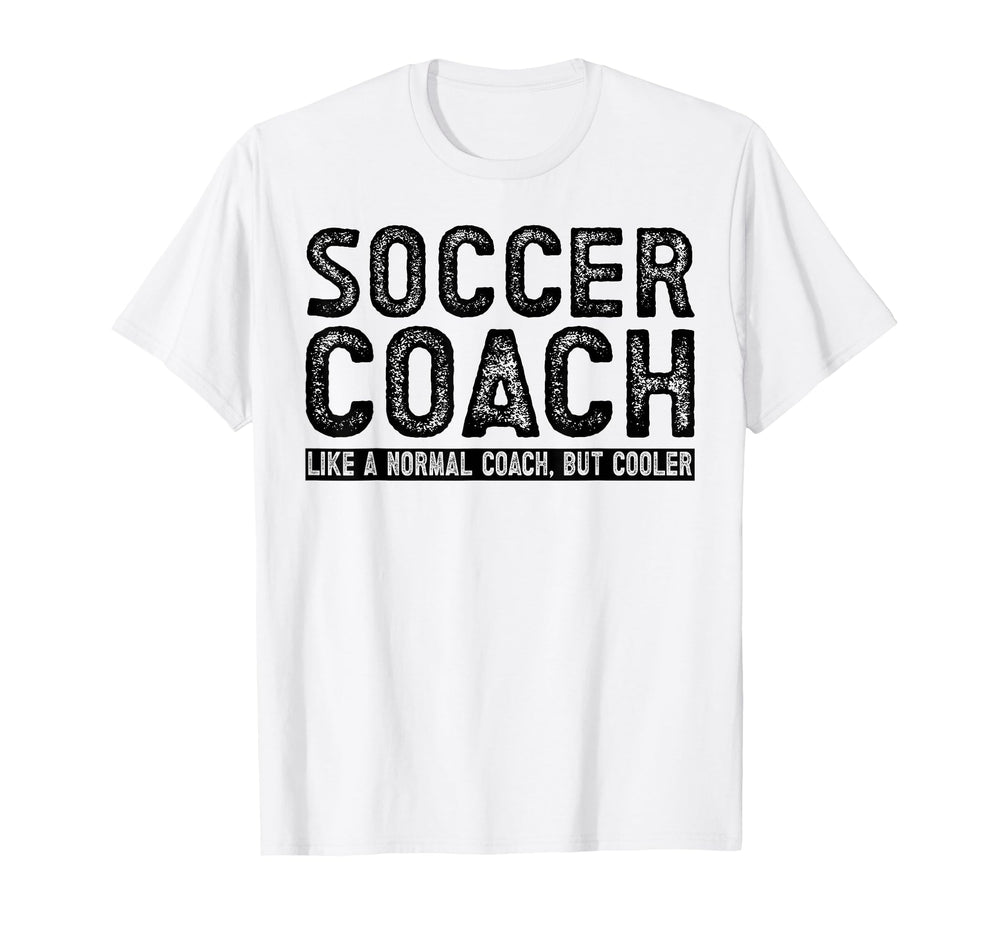 Soccer Coach T-Shirt - Minimalist Print Unisex
