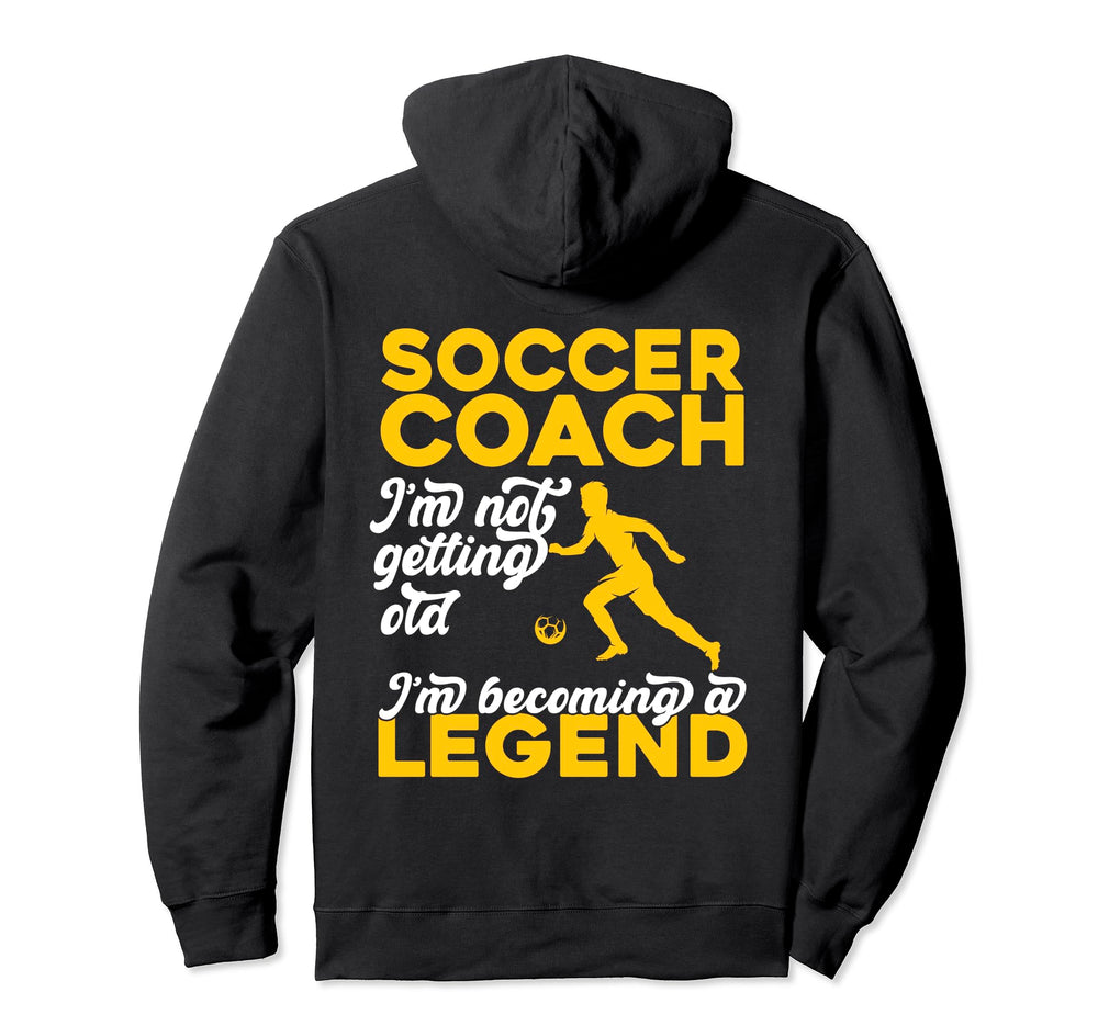 Soccer Coaching Training Trainer Soccer Hoodie - Novelty Apparel Men Women