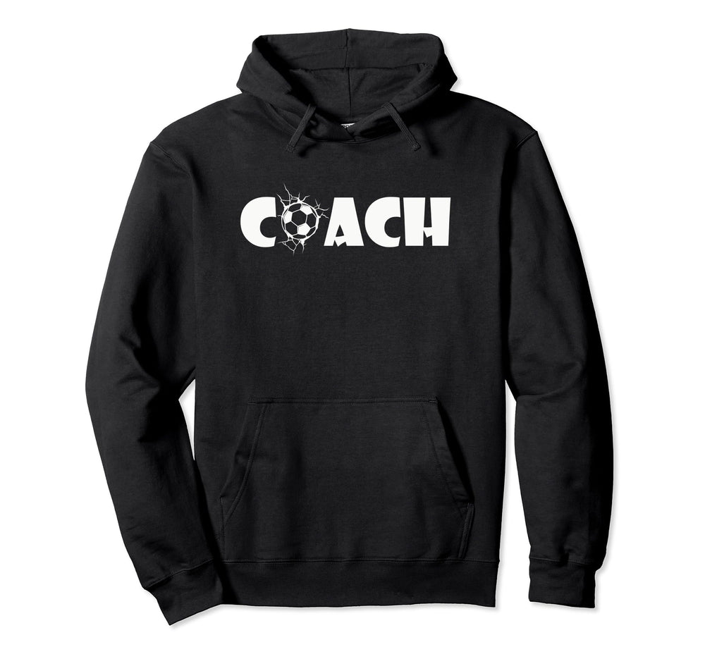 Soccer Coach Soccer Trainer Coaching Hoodie - Minimalist Print Unisex