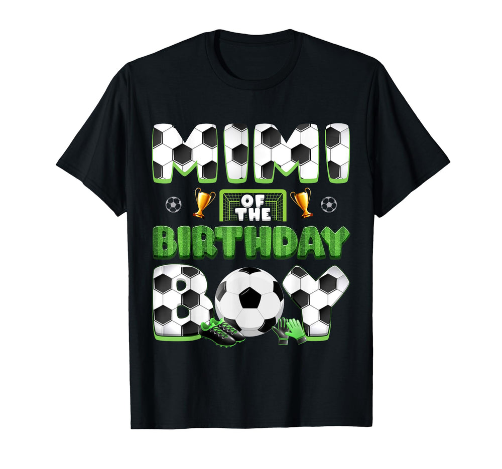 Mimi Birthday Soccer Group Family T-Shirt - Fun Novelty Design for Adults