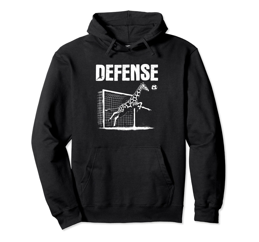Giraffe Goalie Soccer Goalkeeper Hoodie - Streetwear Style Men Women