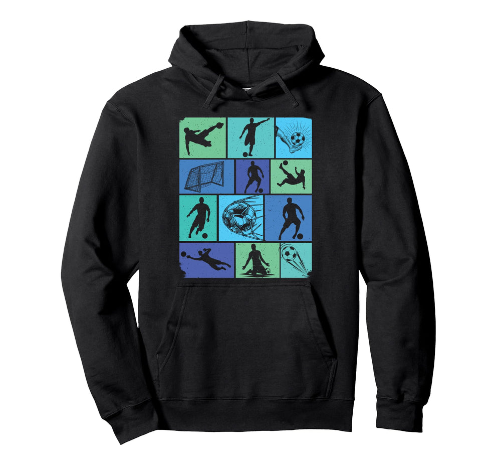 Soccer Player Players Coach Fan Hoodie - Fun Novelty Design for Adults