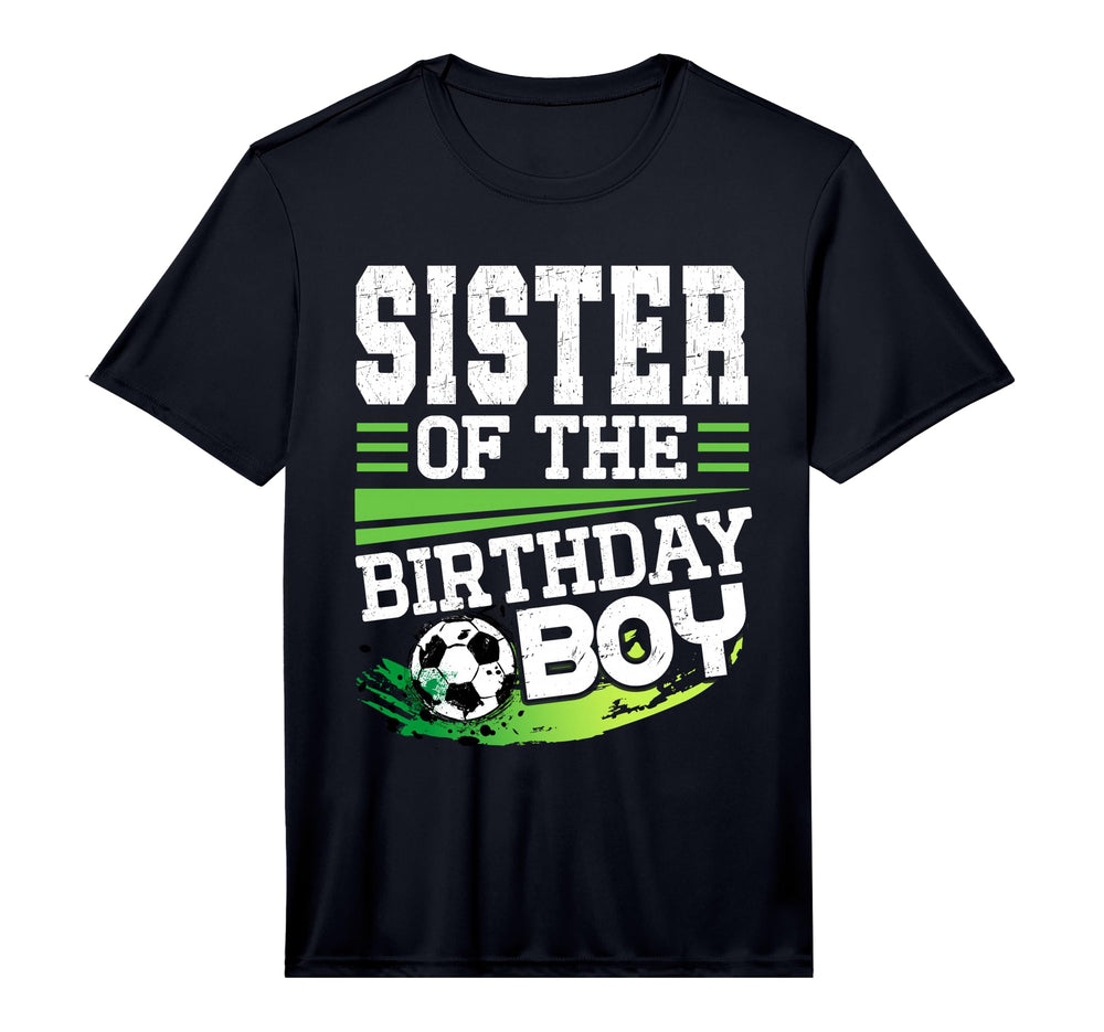 Soccer Birthday Sister Birthday Sister T-Shirt - Unique Graphic Unisex