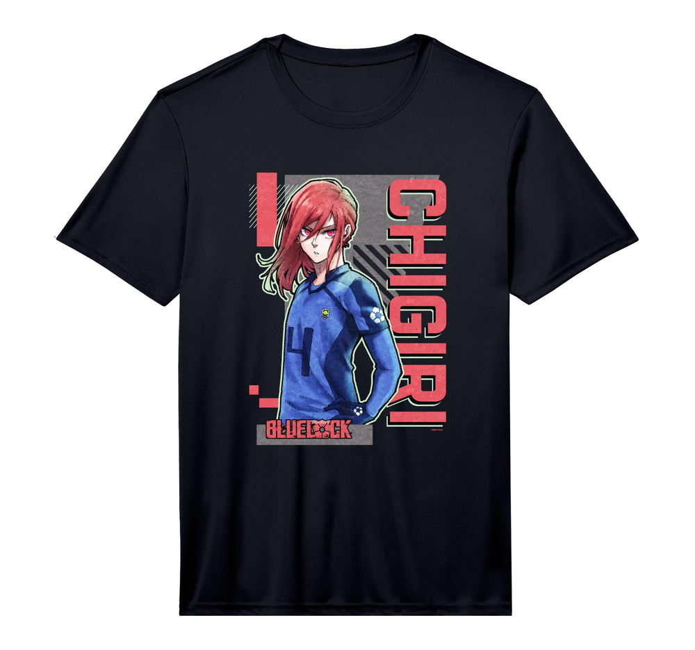 Mens Blue Lock Chigiri Hyoma Worlds T-Shirt - Trendy Graphic for Adults
