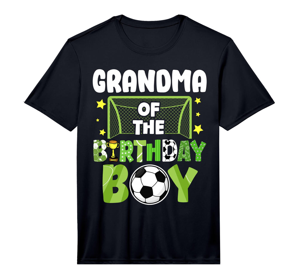Mens Soccer Grandma Birthday Party T-Shirt - Novelty Apparel for Adults