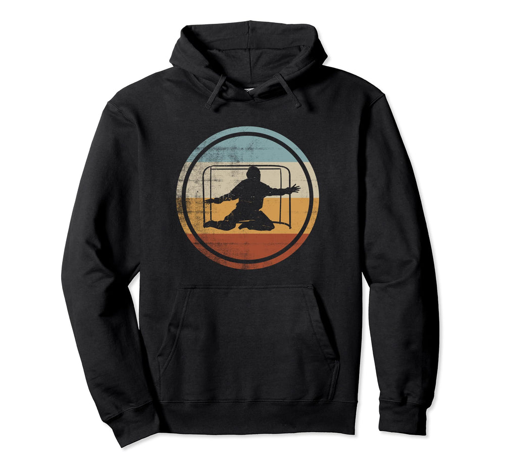 Floorball Goalkeeper Unihockey Hoodie - Custom Art Print for Adults