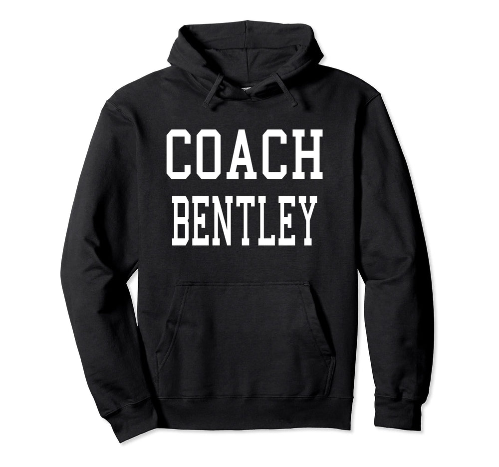 Coach Bentley Custom Football Soccer Hoodie - Novelty Apparel for Adults
