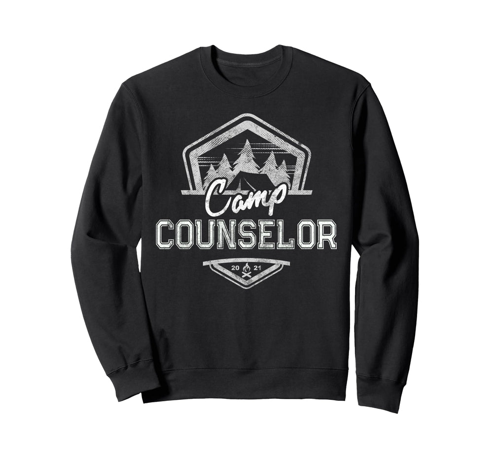 Camp Counselor Campground Crew Sweatshirt - Unique Graphic Men Women