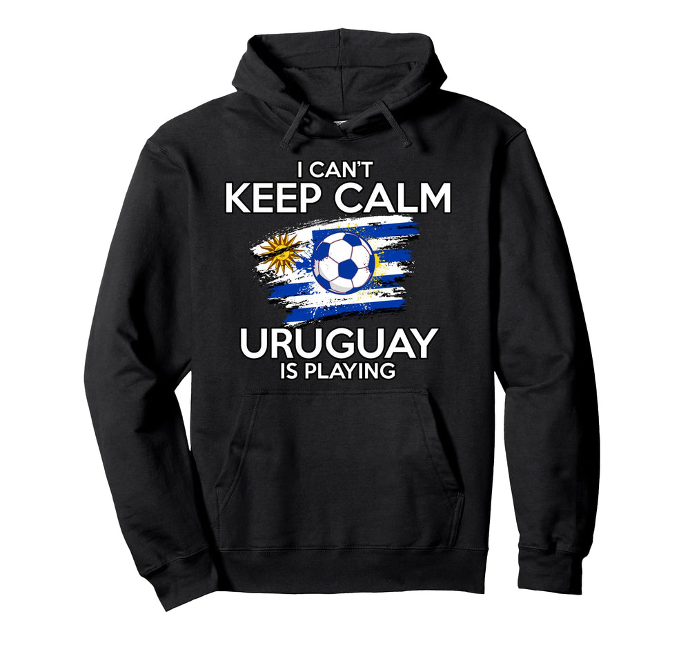 Uruguay Football Fan Soccer Game Hoodie - Aesthetic Graphic for Adults