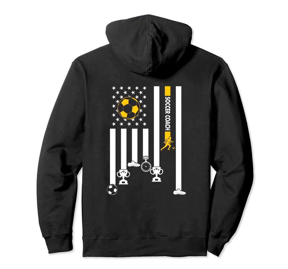 Soccer Coaching Training Trainer Hoodie - Custom Art Print for Adults
