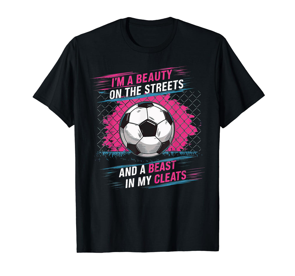 Soccer Player Gifts Team Cleats Mom T-Shirt - Graphic Print for Adults