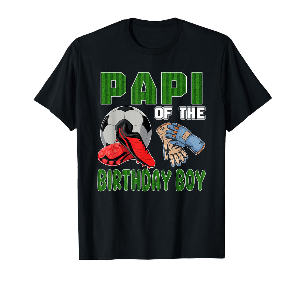 Papi Birthday Soccer Group Family T-Shirt - Aesthetic Graphic for Adults