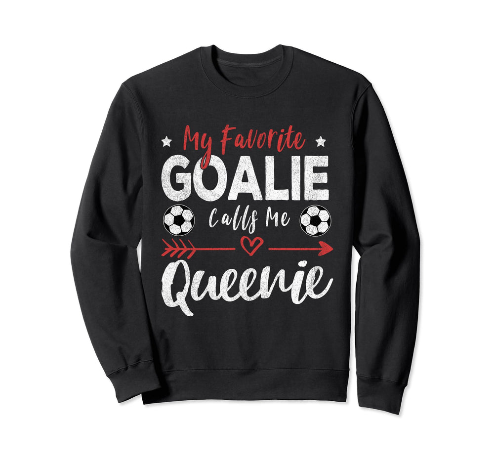 Funny Soccer Goalie Goalkeeper Mom Sweatshirt - Trendy Graphic Unisex