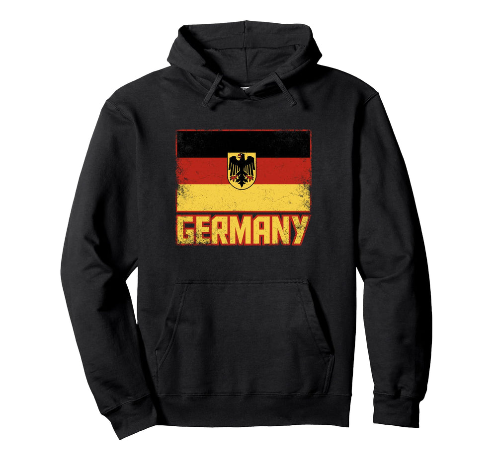 Germany Flag Country Deutschland German Hoodie - Novelty Apparel Men Women