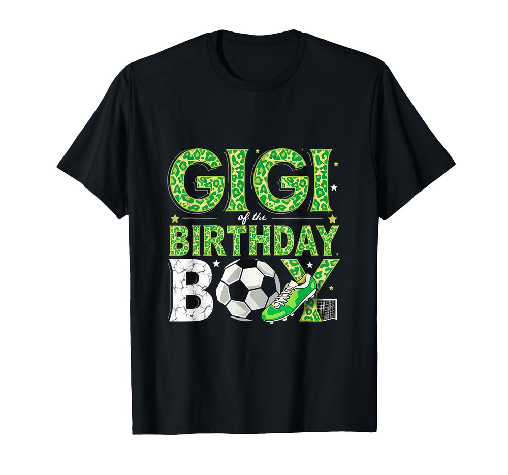 Gig Birthday Soccer Theme T-Shirt - Novelty Apparel Men Women