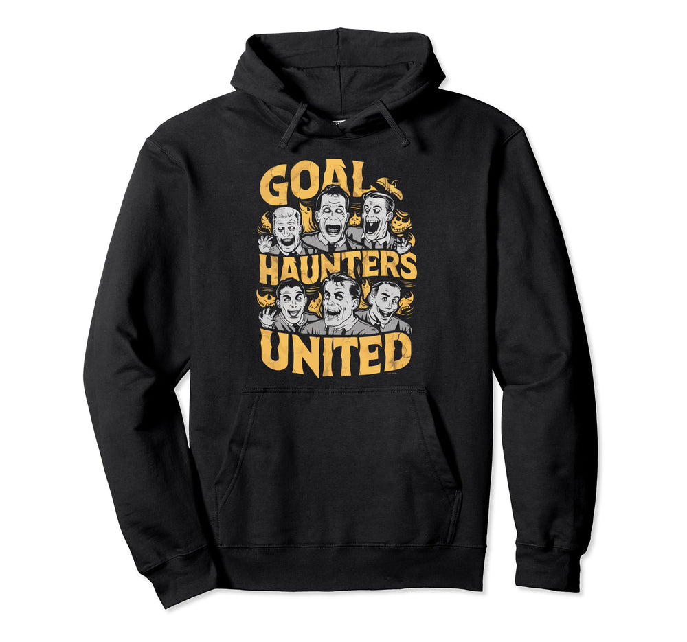 Soccer Halloween Spooky Goalkeeper Trick Hoodie - Unique Graphic Men Women