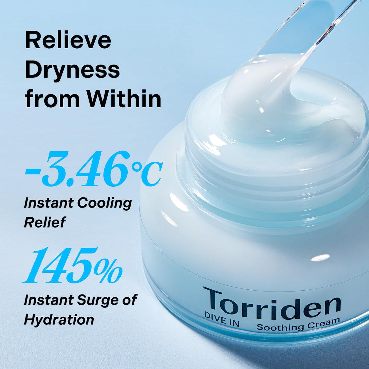 Torriden Dive In Low Molecular Hyaluronic Acid Soothing Cream - Snipetell