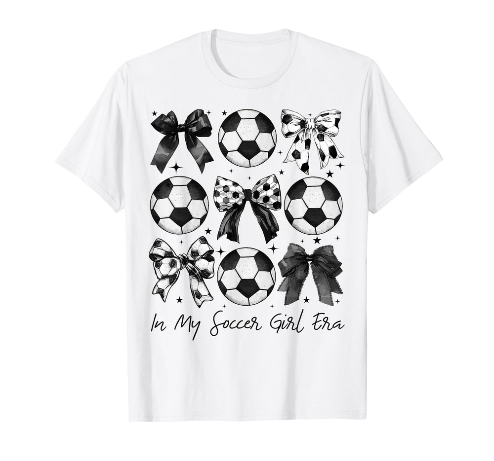 Soccer My Soccer Era Groovy Soccer T-Shirt - Graphic Print for Adults