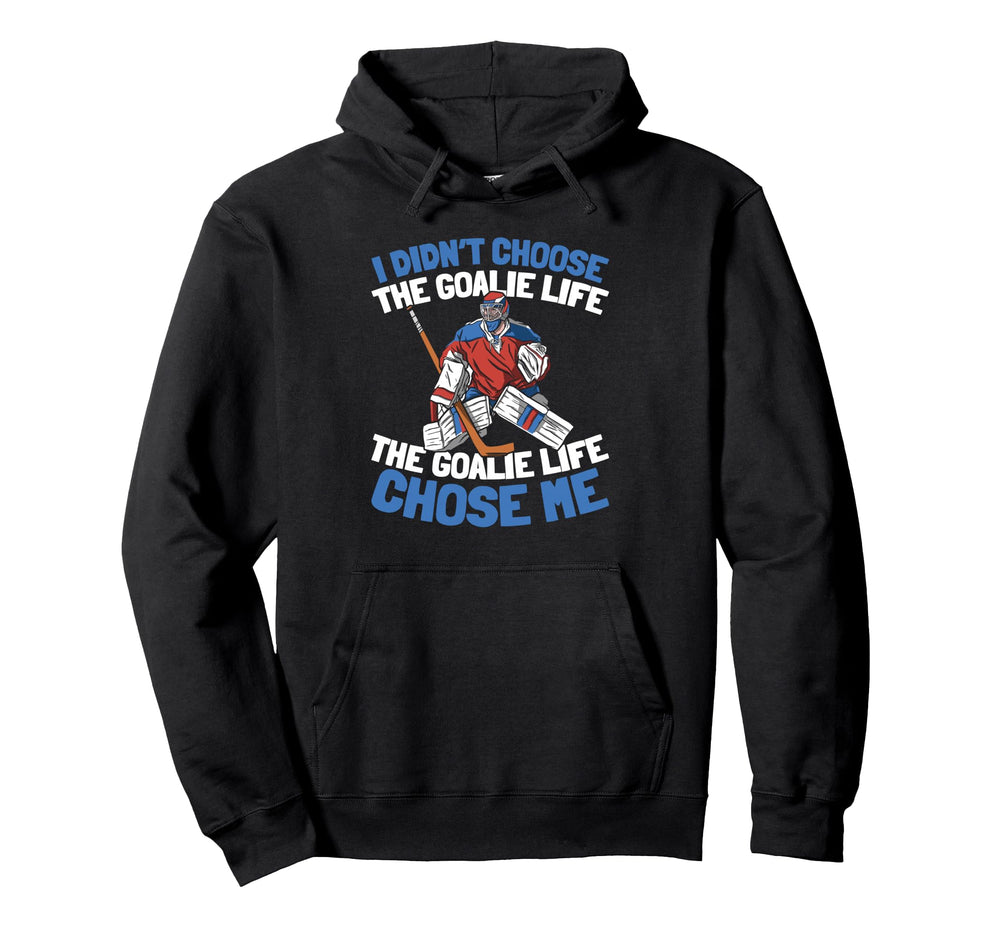 Hockey Goalkeeper Ice Hockey Goalie Hoodie - Unique Graphic Unisex