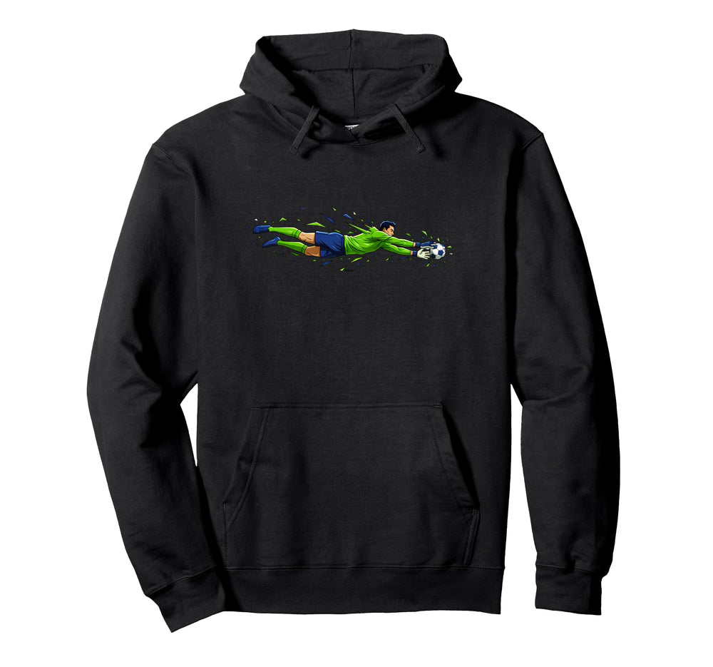 Football Soccer Goalkeeper Safe Comic Hoodie - Graphic Print Men Women