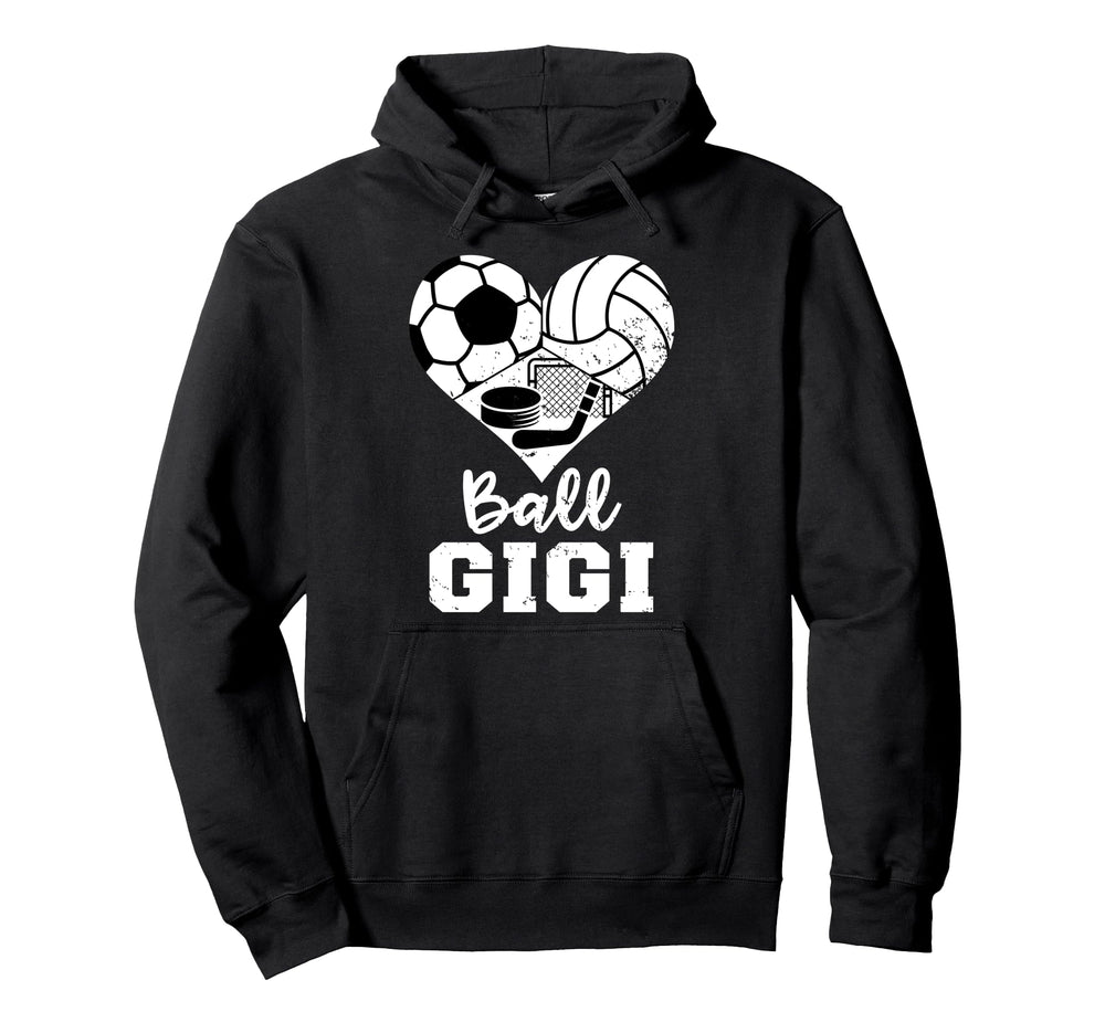Ball Gigi Funny Soccer Volleyball Hoodie - Trendy Graphic for Adults