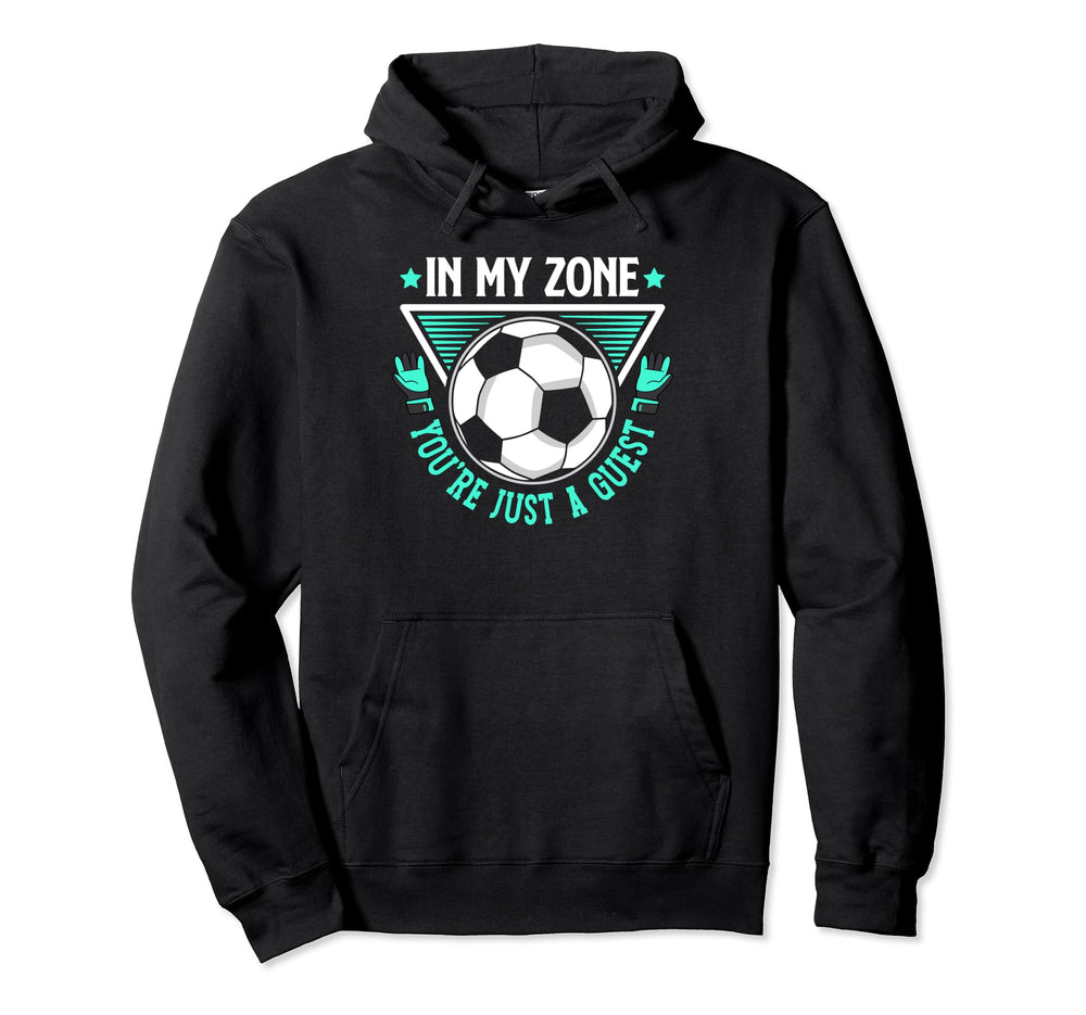 Goaltender Goalkeeper Soccer Goalie Hoodie - Novelty Apparel for Adults