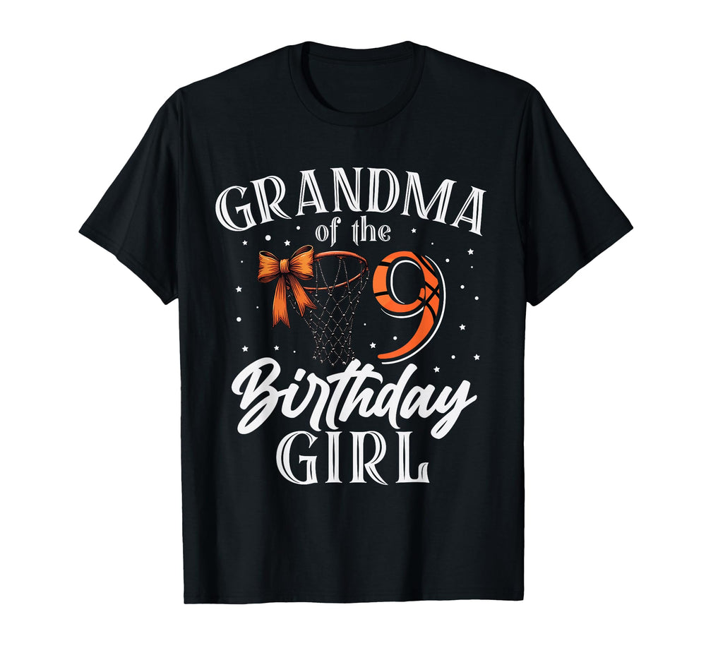 G Ma Nine 9Th Birthday Basketball T-Shirt - Fun Novelty Design Men Women