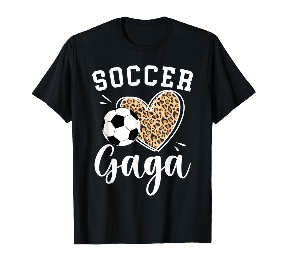 Soccer Gaga Heart Grandma Gaga T-Shirt - Aesthetic Graphic for Adults