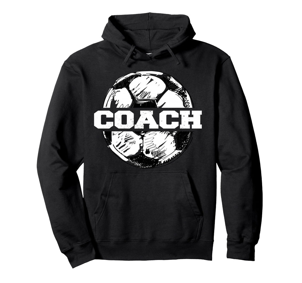 Soccer Coach Soccer Ball Split Funny Hoodie - Custom Art Print Men Women