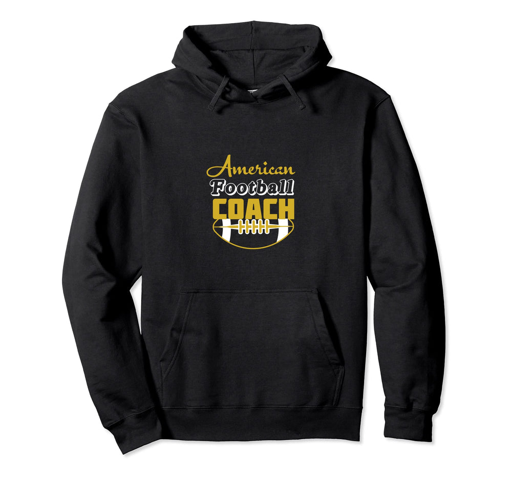 American Football Coach Usa Fantasy Hoodie - Novelty Apparel for Adults