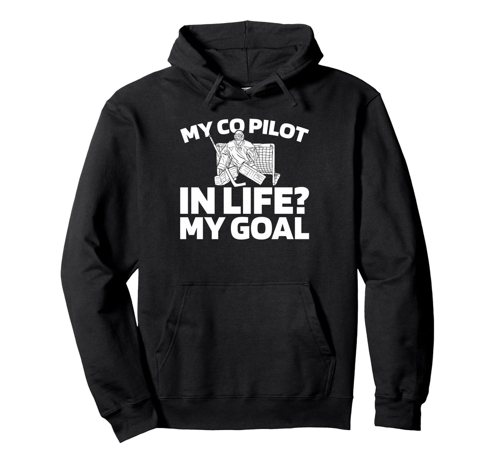 Hockey Goalkeeper Ice Hockey Goalie Hoodie - Unique Graphic Men Women