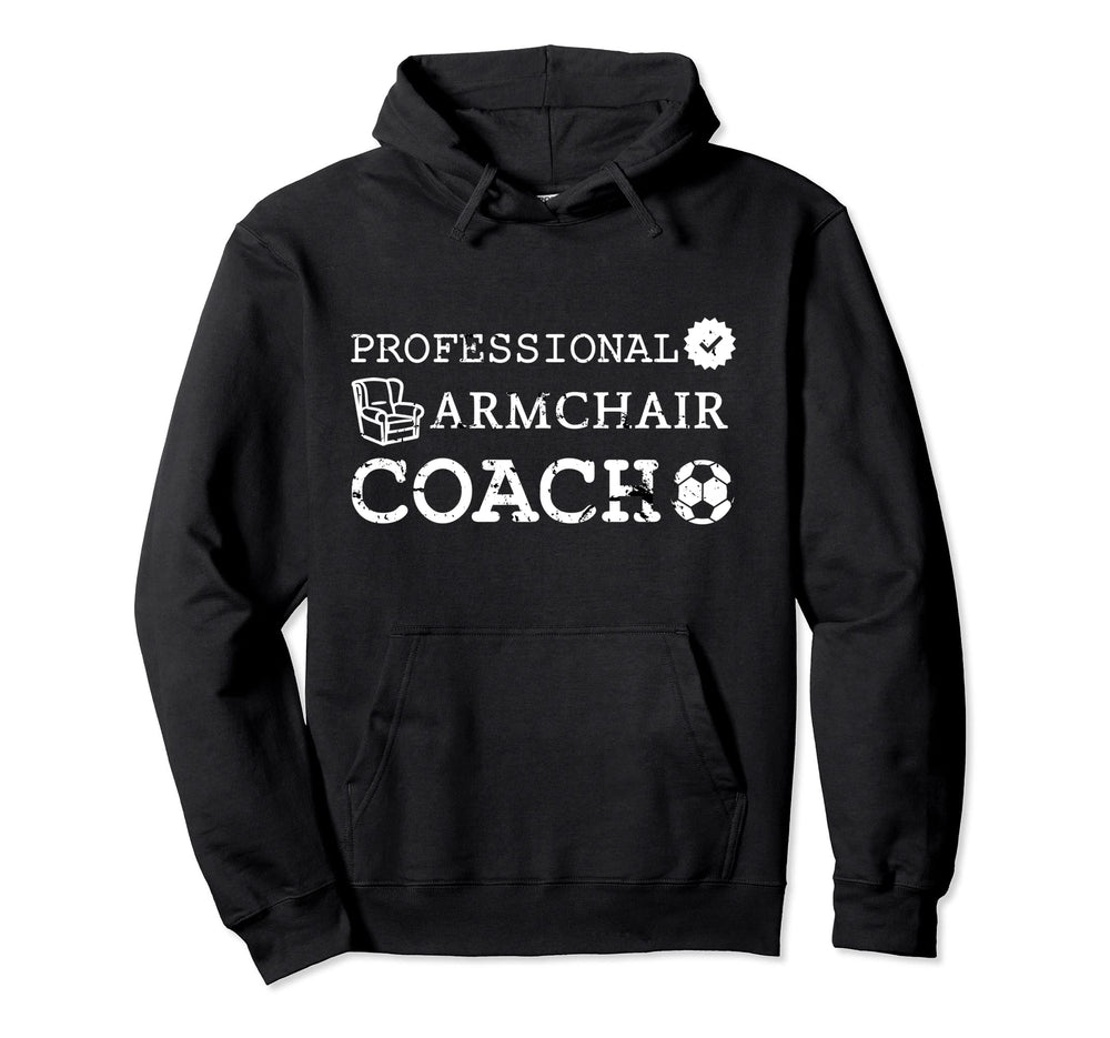 Professional Armchair Coach Soccer Hoodie - Streetwear Style Men Women