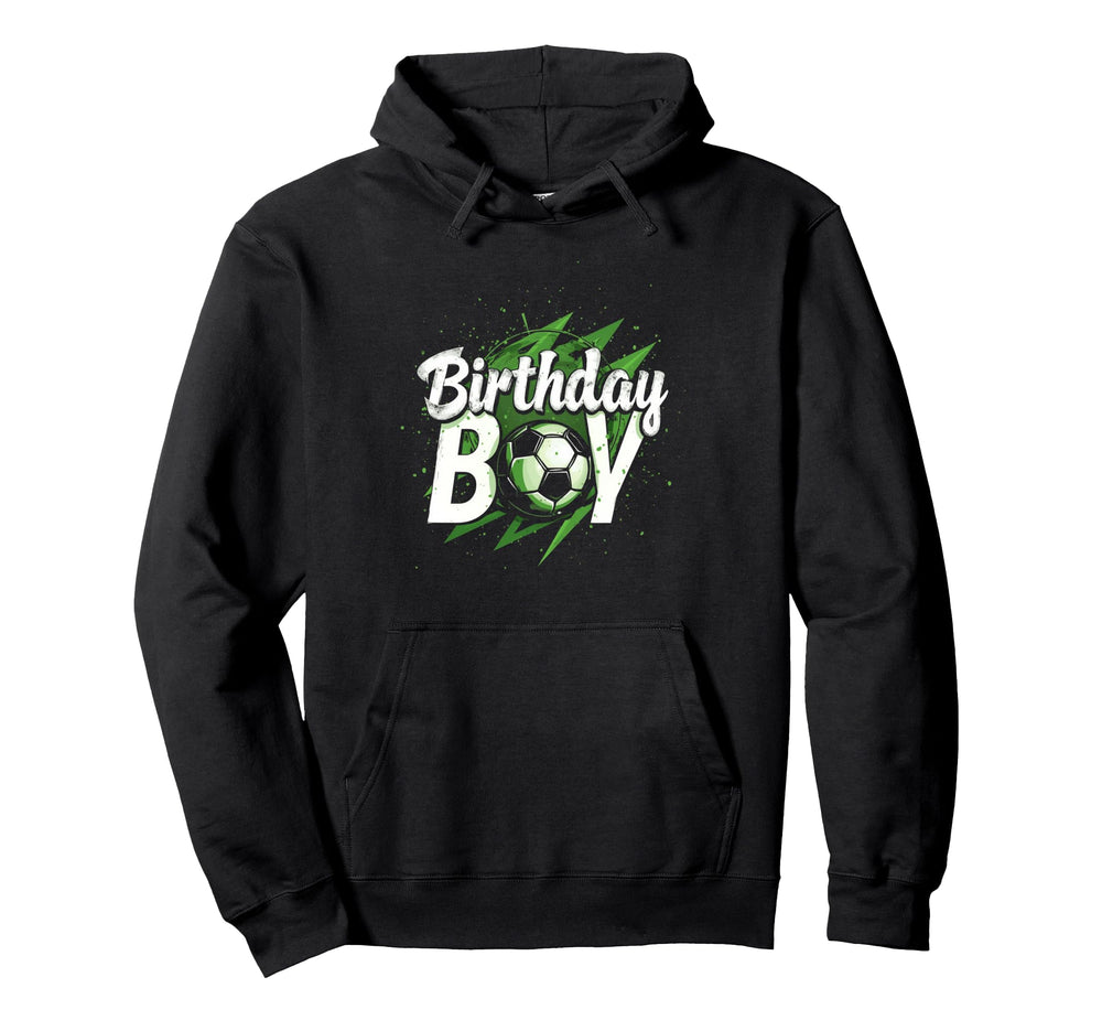 Birthday Soccer Birthday Hoodie - Custom Art Print Unisex