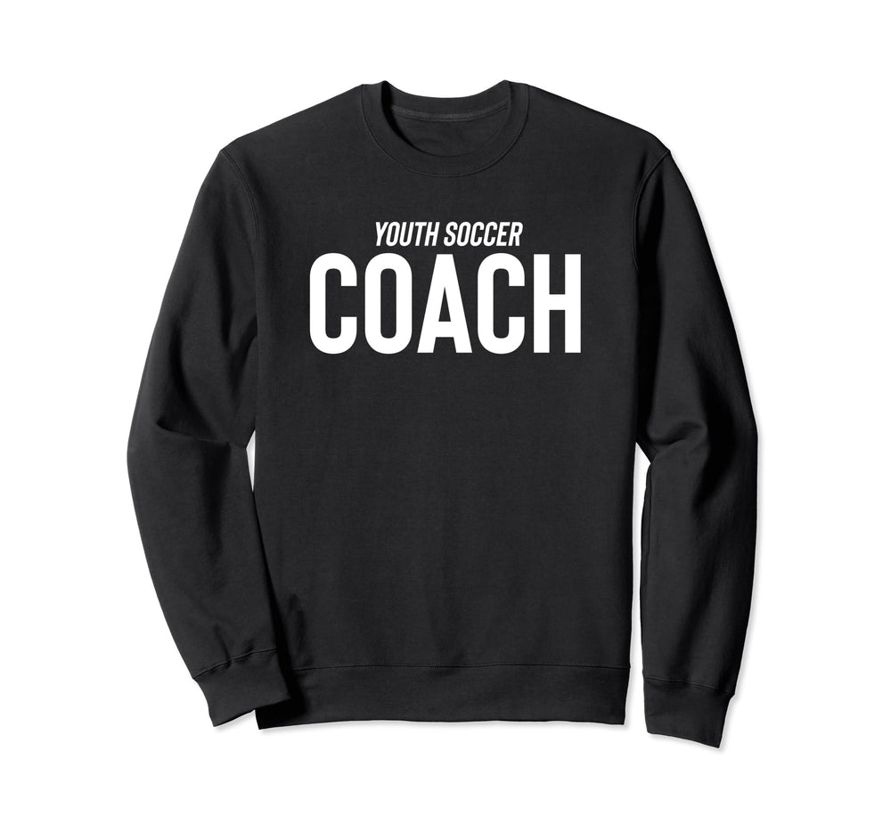 Recreation League Soccer Team Coach Sweatshirt - Aesthetic Graphic Unisex