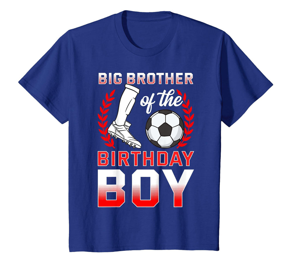 Big Brother Birthday Soccer Player Bday T-Shirt - Custom Art Print Unisex