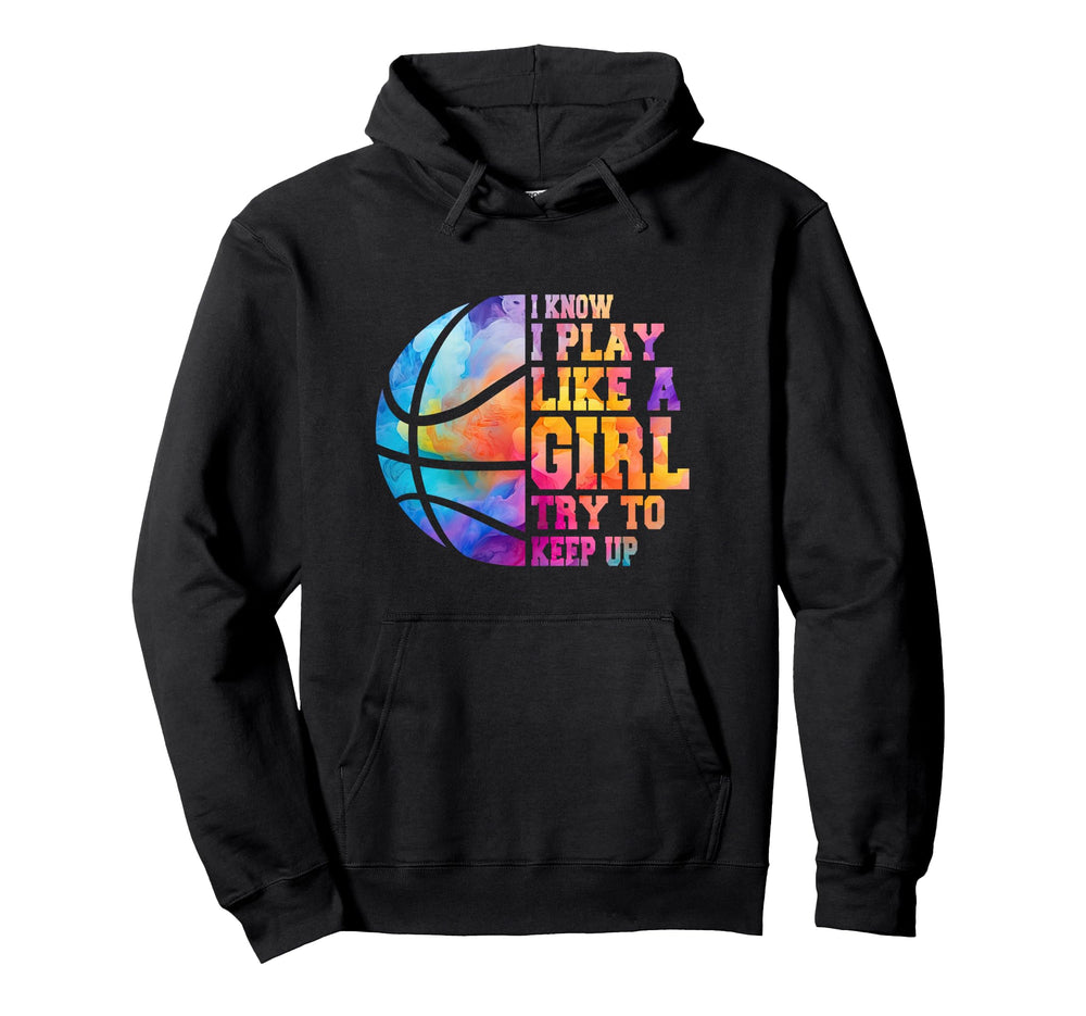 Colorful Teens I Know I Play Like Hoodie - Custom Art Print Men Women