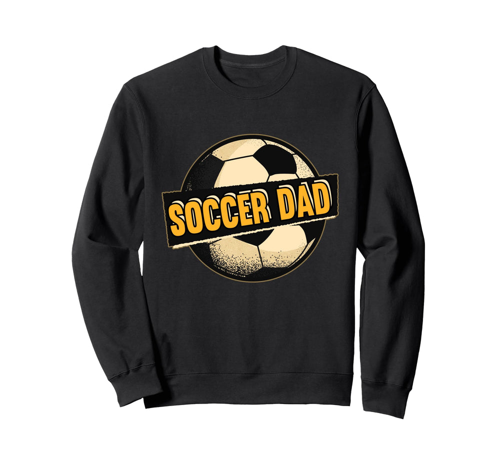 Football Soccer Dad Goalie Sweatshirt - Unique Graphic for Adults