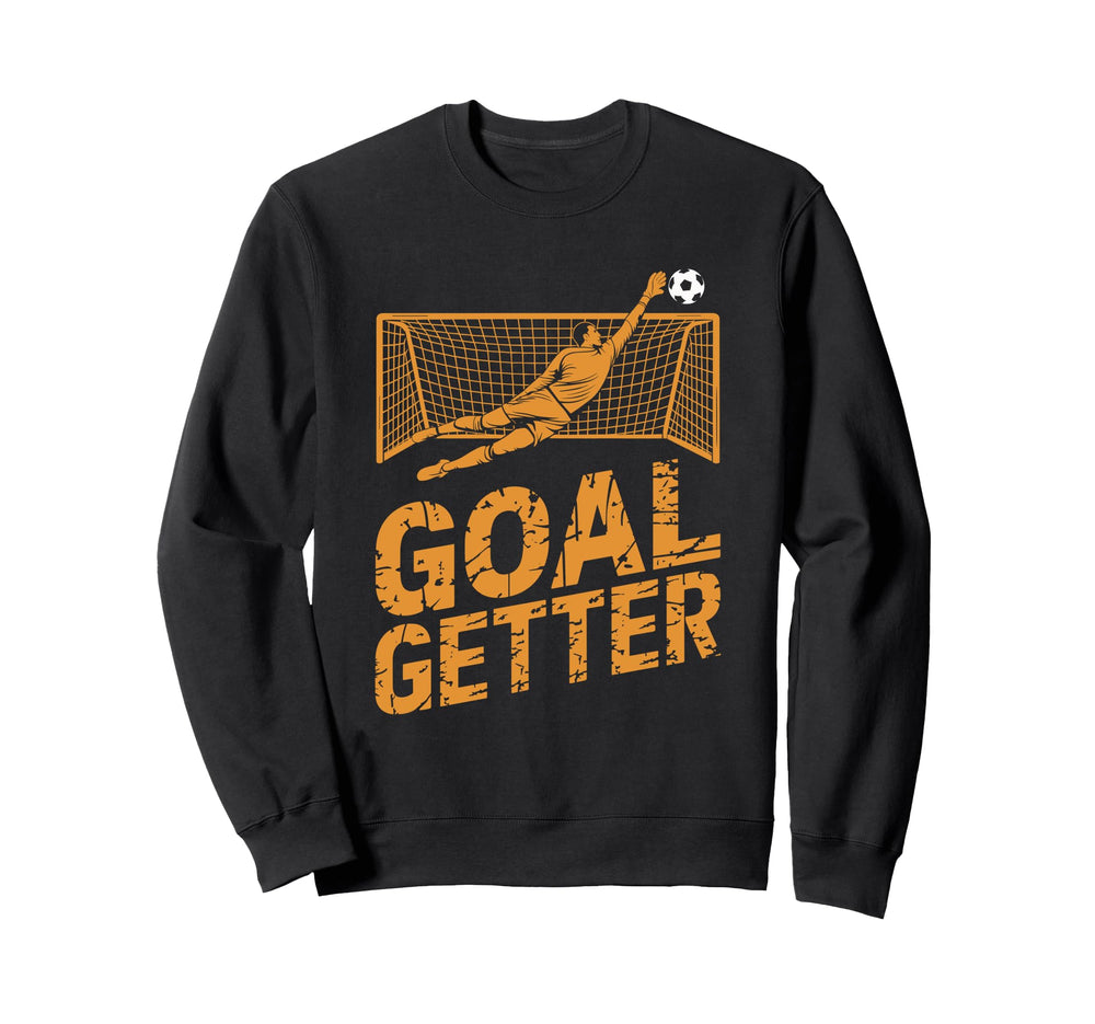 Soccer Player Goal Keeper And Soccer Sweatshirt - Graphic Print Men Women