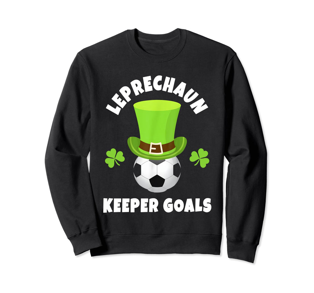Goalies Leprechaun Keeper Goals Sweatshirt - Streetwear Style Unisex