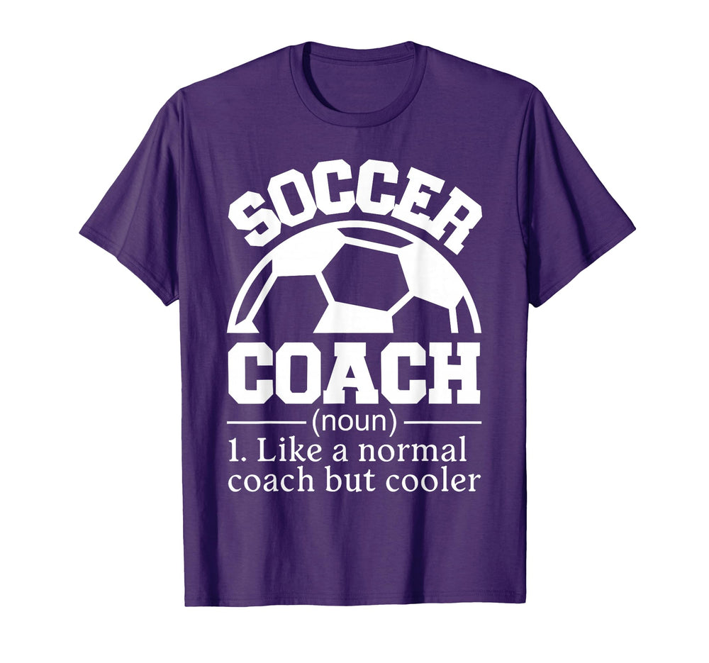 Soccer Coach T-Shirt - Casual Everyday Wear for Adults
