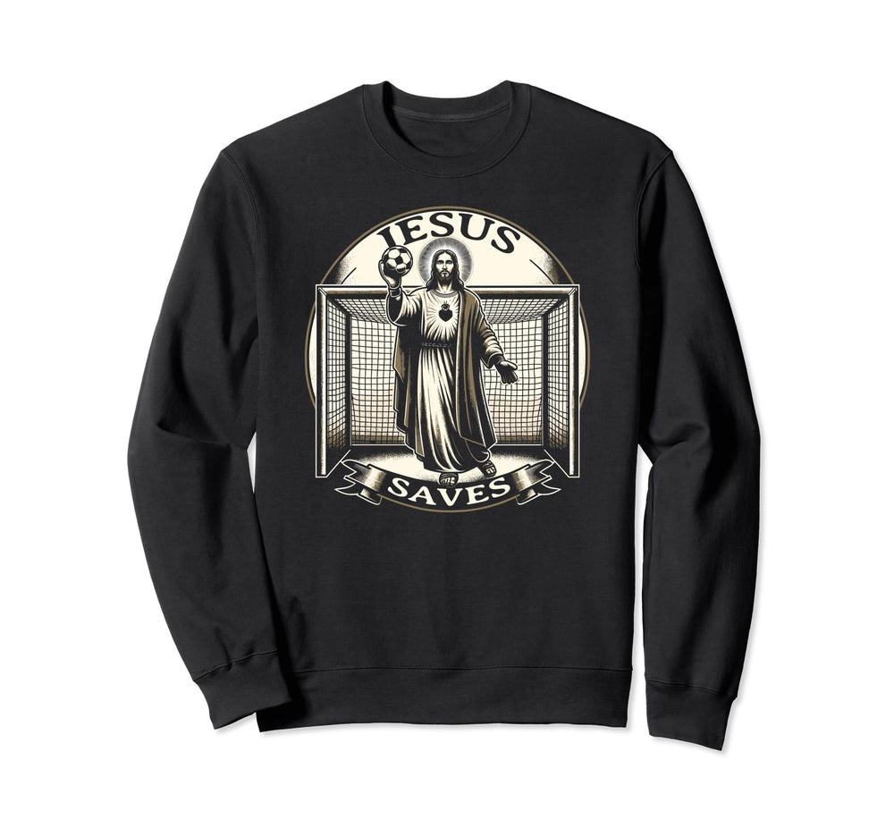 C J S Religious Christian Soccer Player Hoodie - Trendy Graphic for Adults