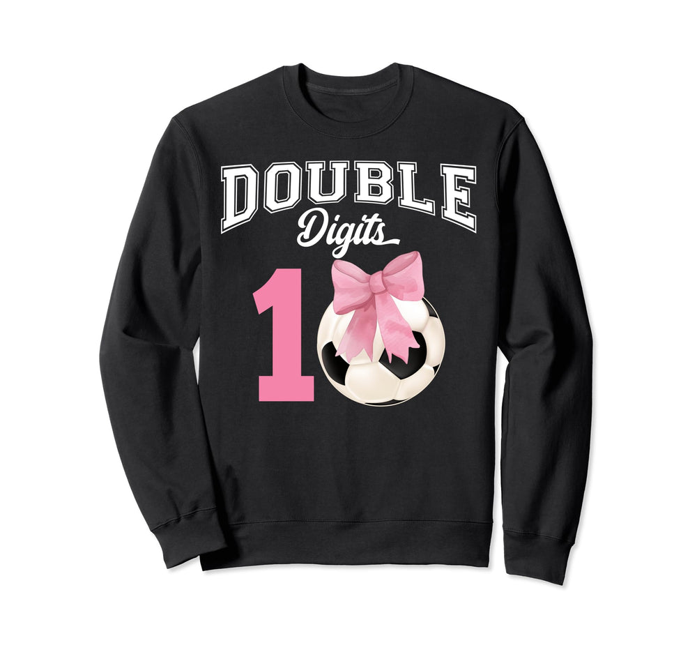 Double Digits Soccer Golf Sweatshirt - Casual Everyday Wear Men Women