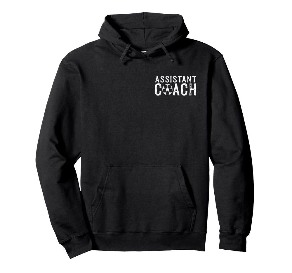 Coaching Assistant Soccer Assistant Hoodie - Aesthetic Graphic for Adults